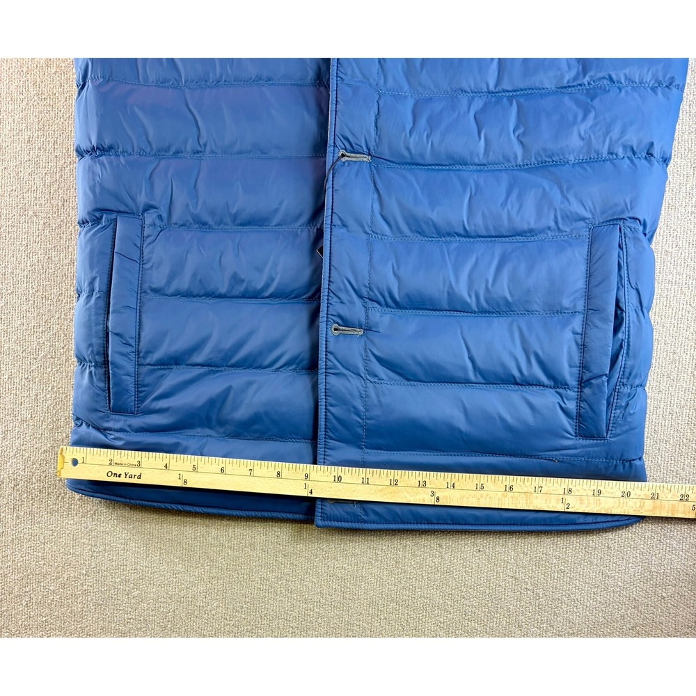NWT Peter Millar Collection Mens M Blue Quilted Vest Reversible FLAWED READ DESC - Picture 13 of 16